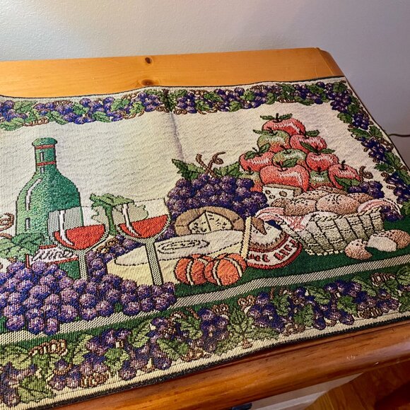 3 Tapestry Placemats + Earthenware Bowl - Picture 7 of 11